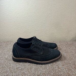 J. MURPHY BY JOHNSTON & MURPHY WINGTIP LACEUP OXFORD COMFORT SHOES SIZE 9.5 EUC